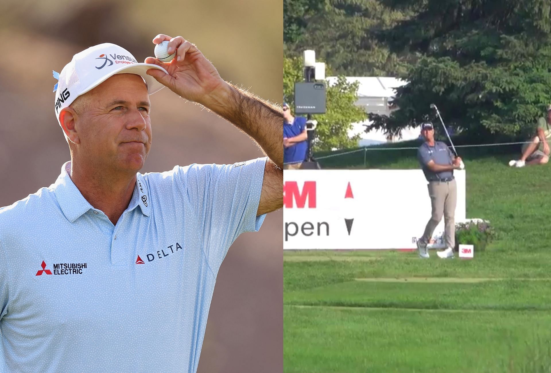 Stewart Cink ( via Getty and X.com)