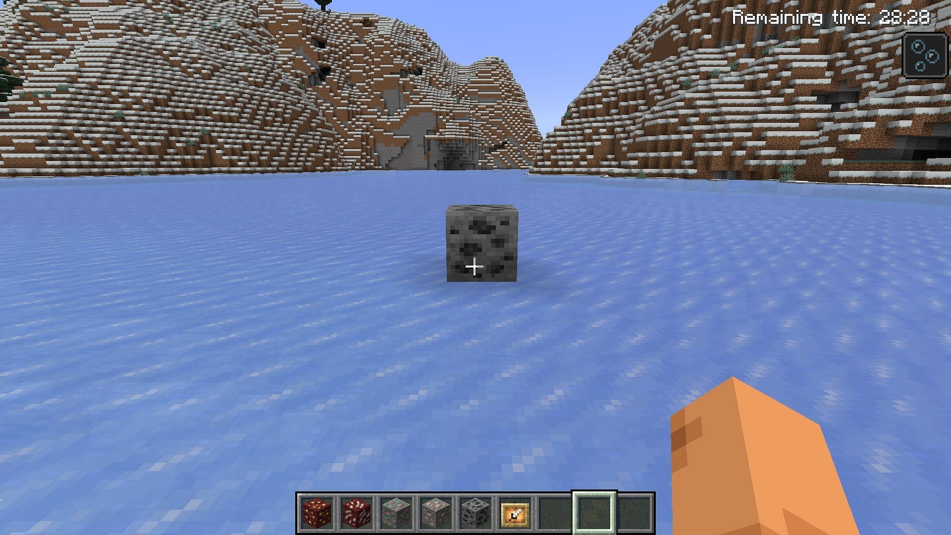 Coal is the most common ore in Minecraft (Image via Mojang Studios)