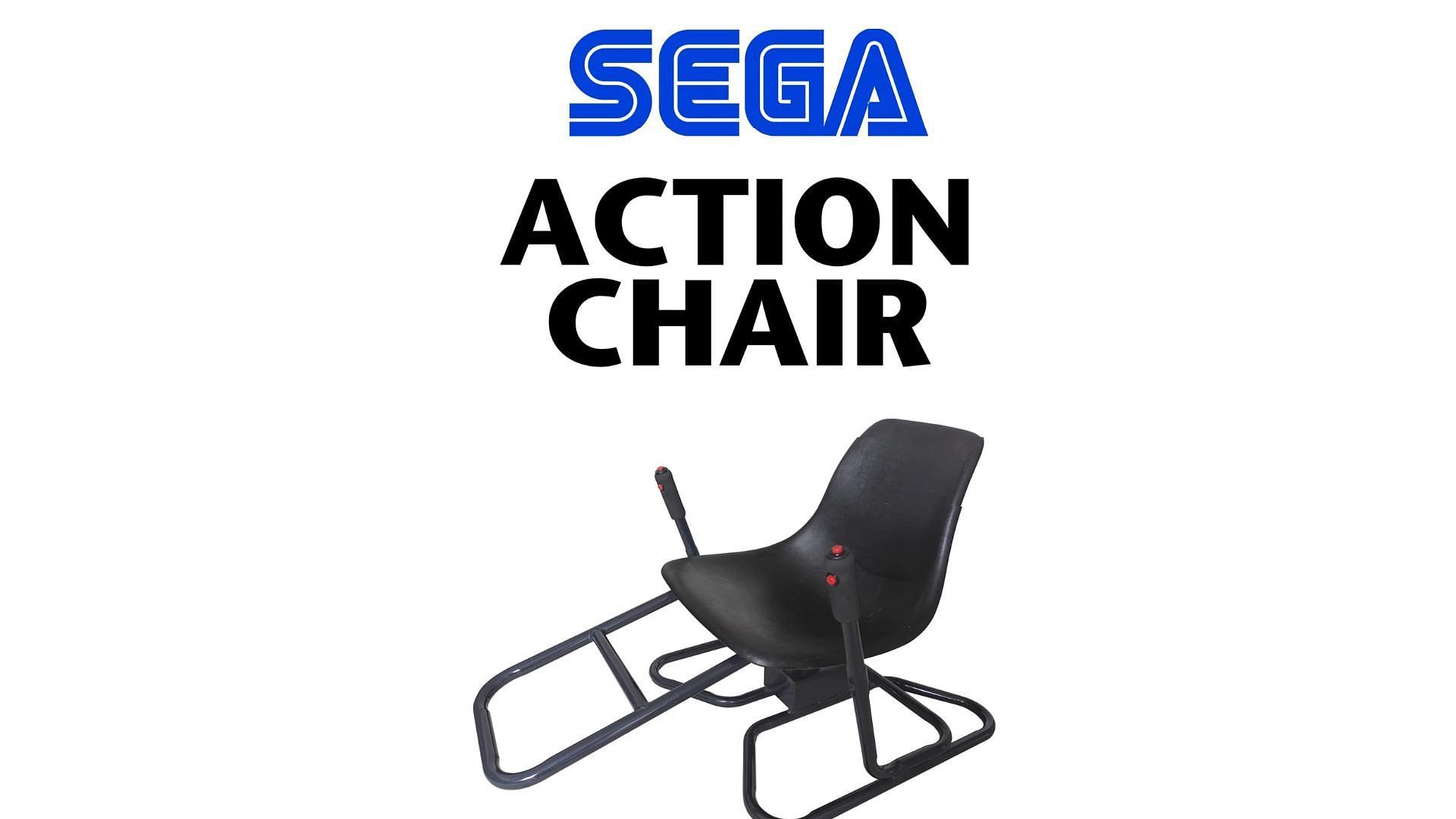 The Sega Action Chair is a stellar piece of gaming tech that was ahead of its time (Image via YouTube/Retro Gamer Boy)