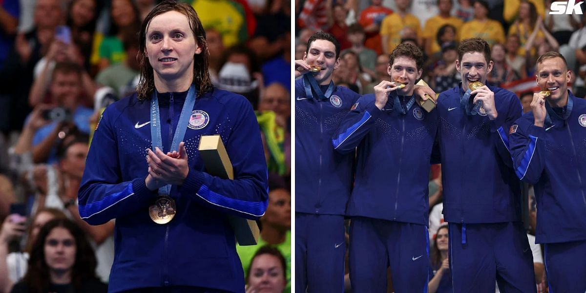 Paris 2024 Olympics medal count for USA on Day 1. (Source: Getty)