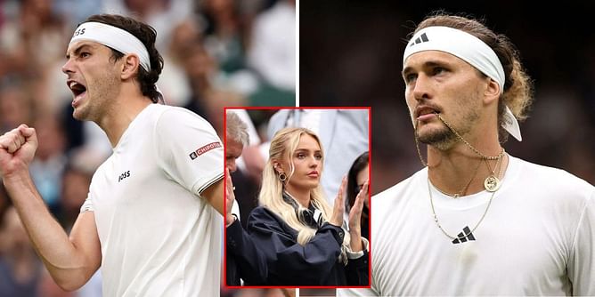 Taylor Fritz's girlfriend Morgan Riddle issues clarification over comment seemingly aimed at Alexander Zverev after controversial Wimbledon clash