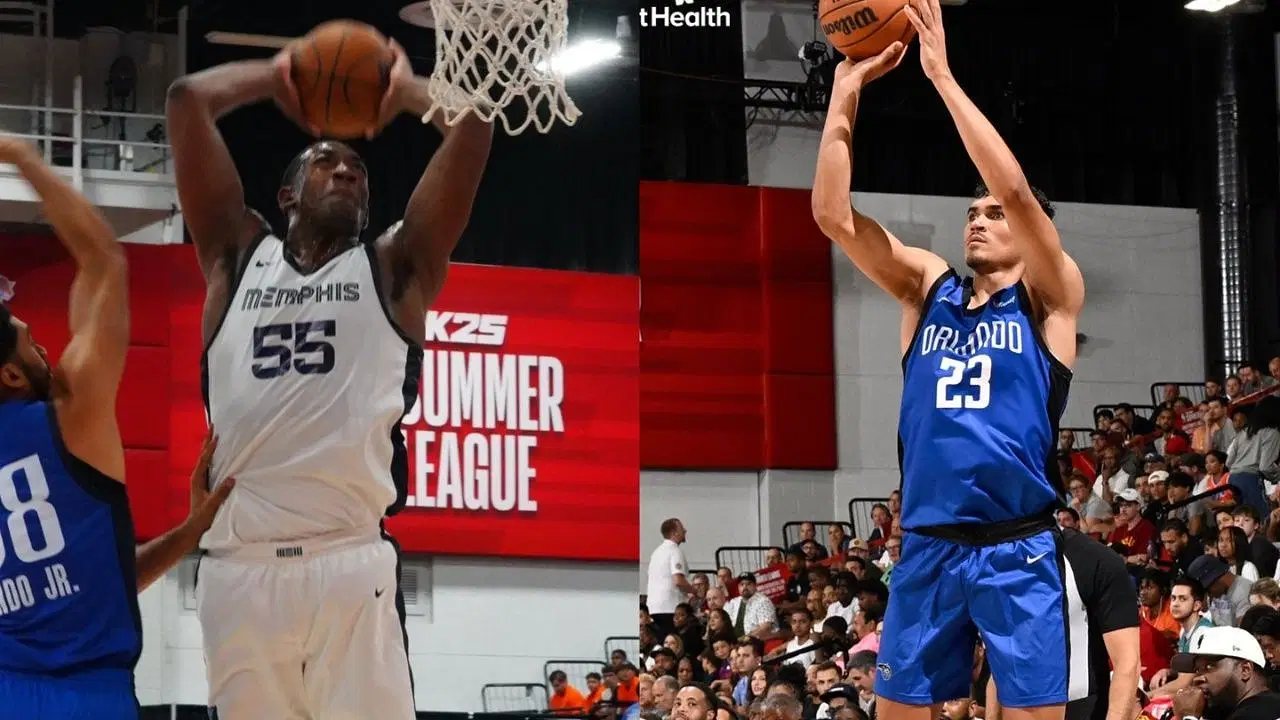 Memphis Grizzlies vs Orlando Magic preview and prediction for Summer League 2024 [Credit: Grizzlies and Magic X handle]