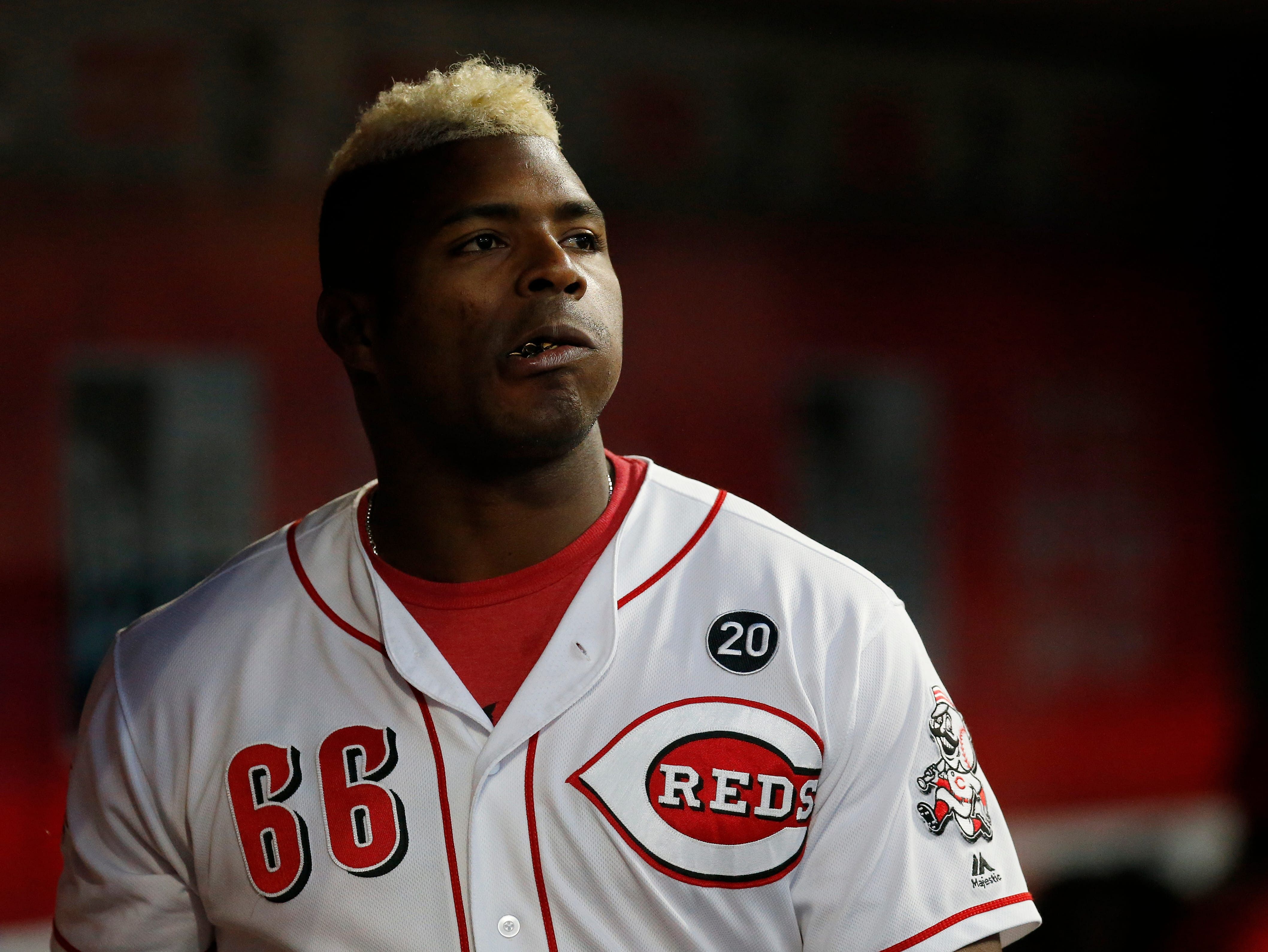 Yasiel Puig is among the most controversial MLB players. (Photo Credit: IMAGN)