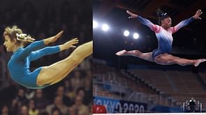 5 famous female gymnasts who revolutionized the sport ft. Olga Korbut, Simone Biles