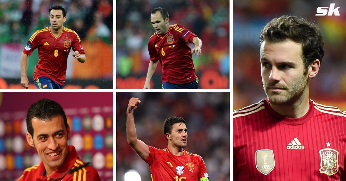 Juan Mata answers whether Rodri can make starting XI of Spain&rsquo;s Euro 2012 winning team including Xavi, Iniesta and Busquets