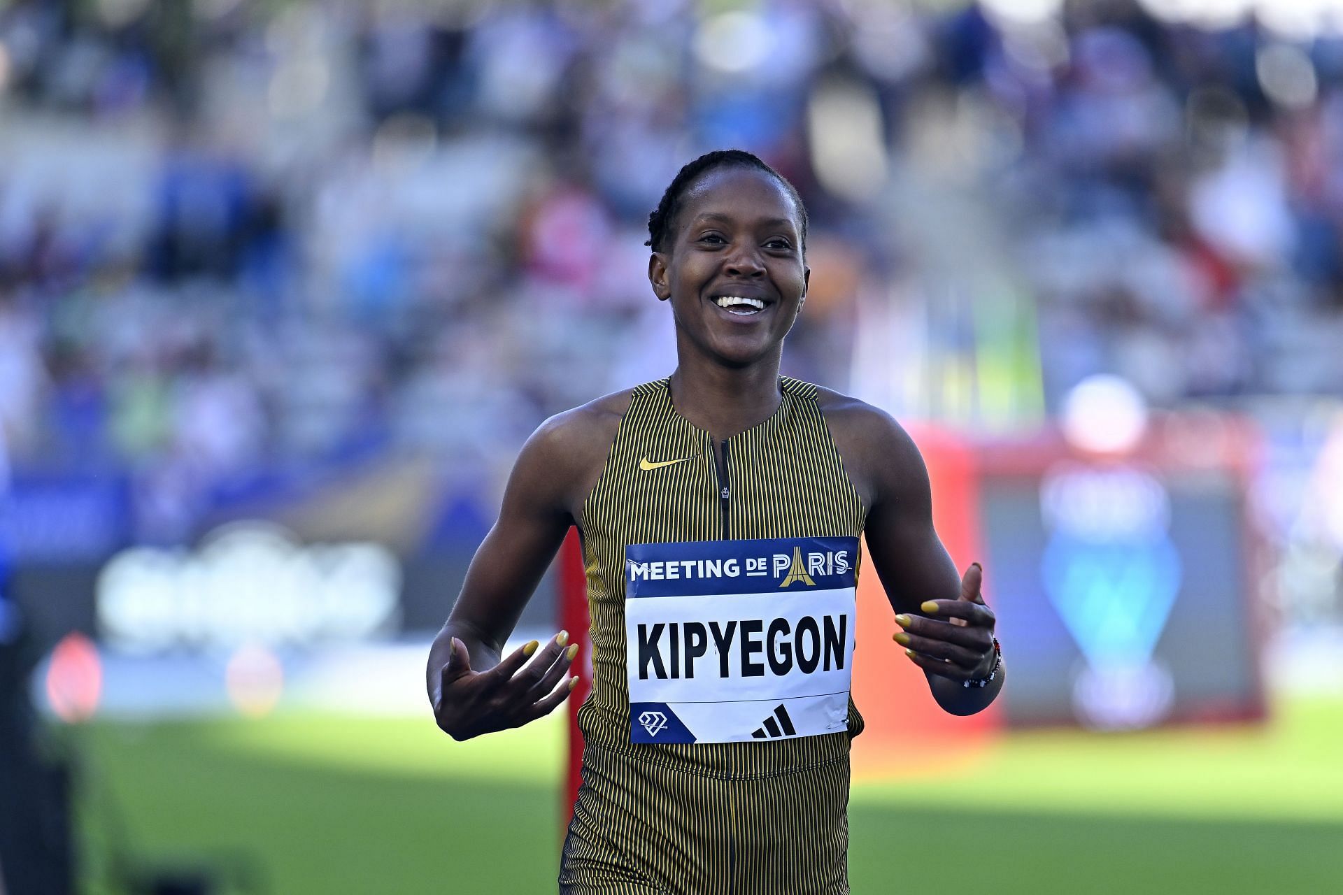 Faith Kipyegon is one of the athletes announced for Athlos track event. (Photo by Aurelien Meunier/Getty Images)