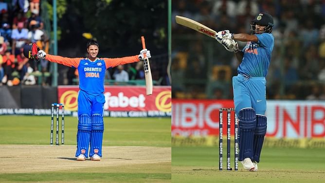 शिखर धवन के 3 बड़े रिकॉर्ड जिन्हें अभिषेक शर्मा T20I में ध्वस्त कर सकते हैं