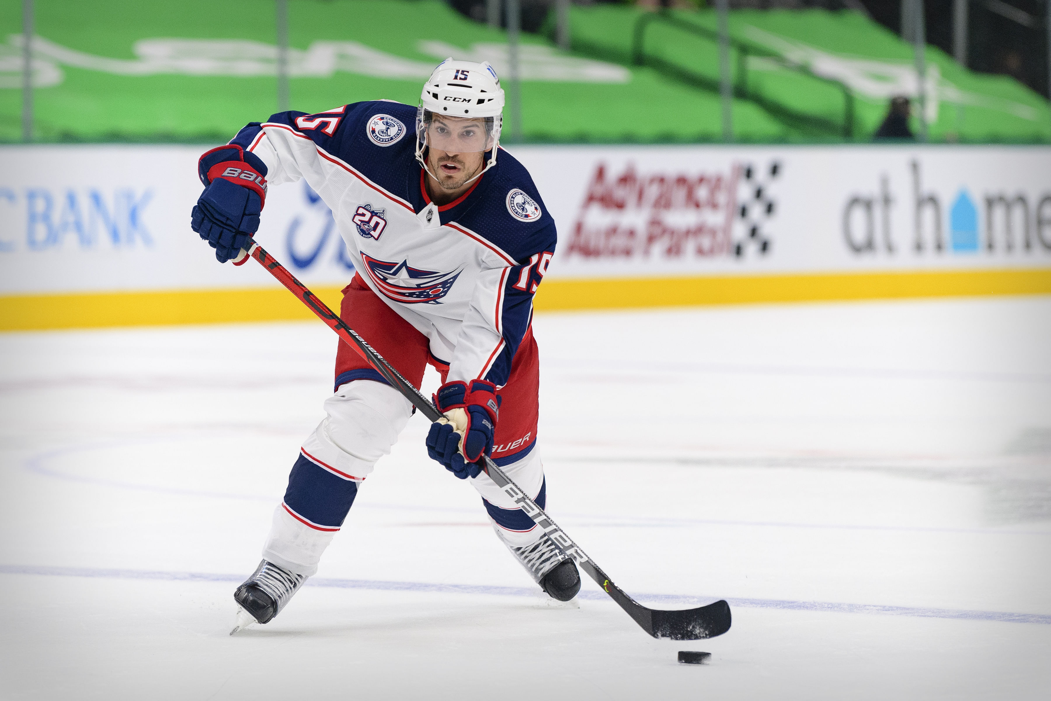 NHL: Columbus Blue Jackets at Dallas Stars