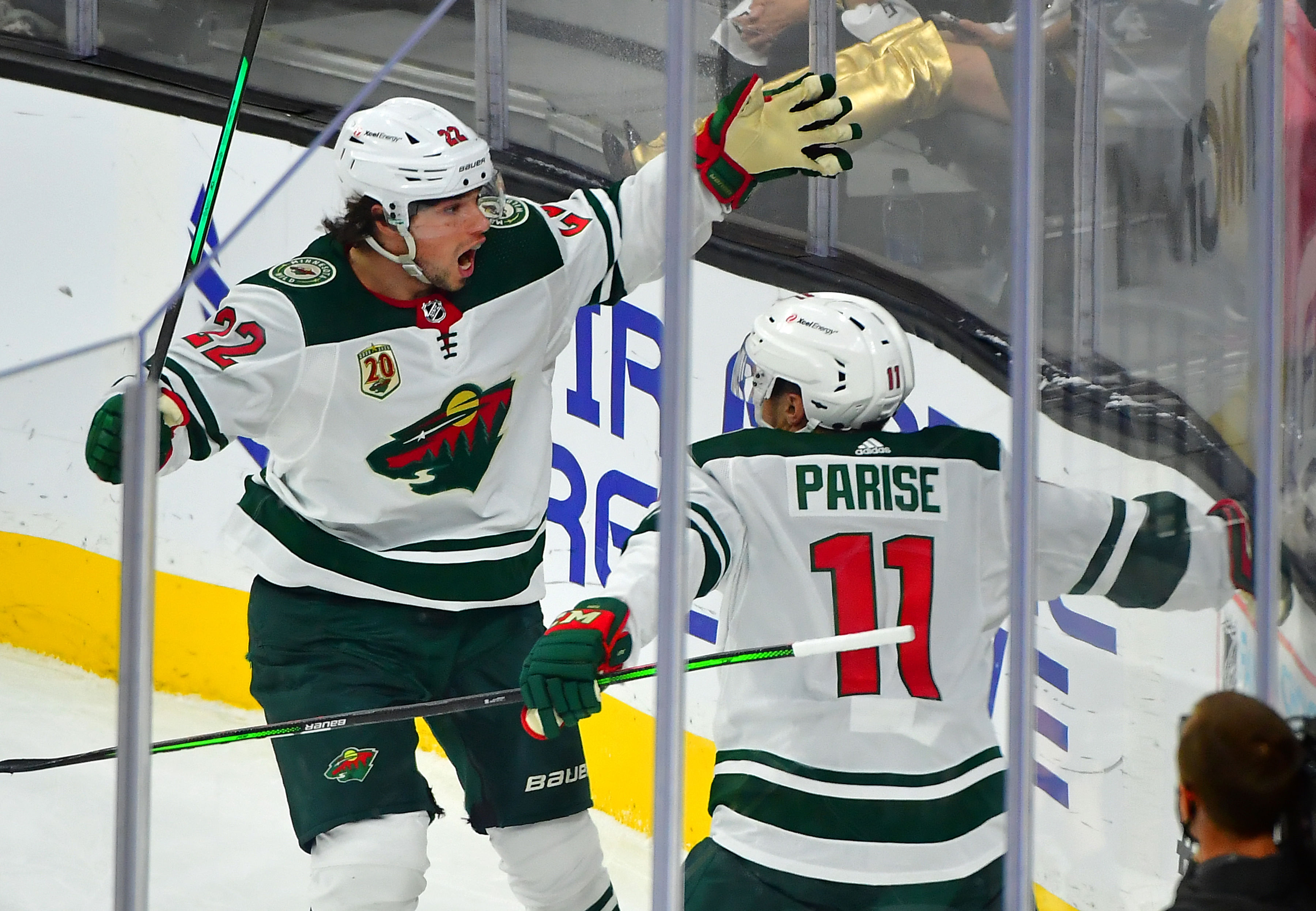 Zach Parise playing for the Minnesota Wild (Source: Imagn)