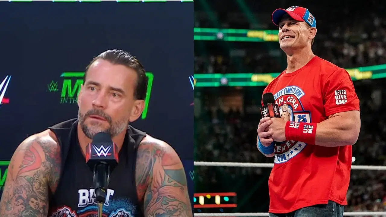 CM Punk spoke about John Cena during the press conference [Image credits: WWE]