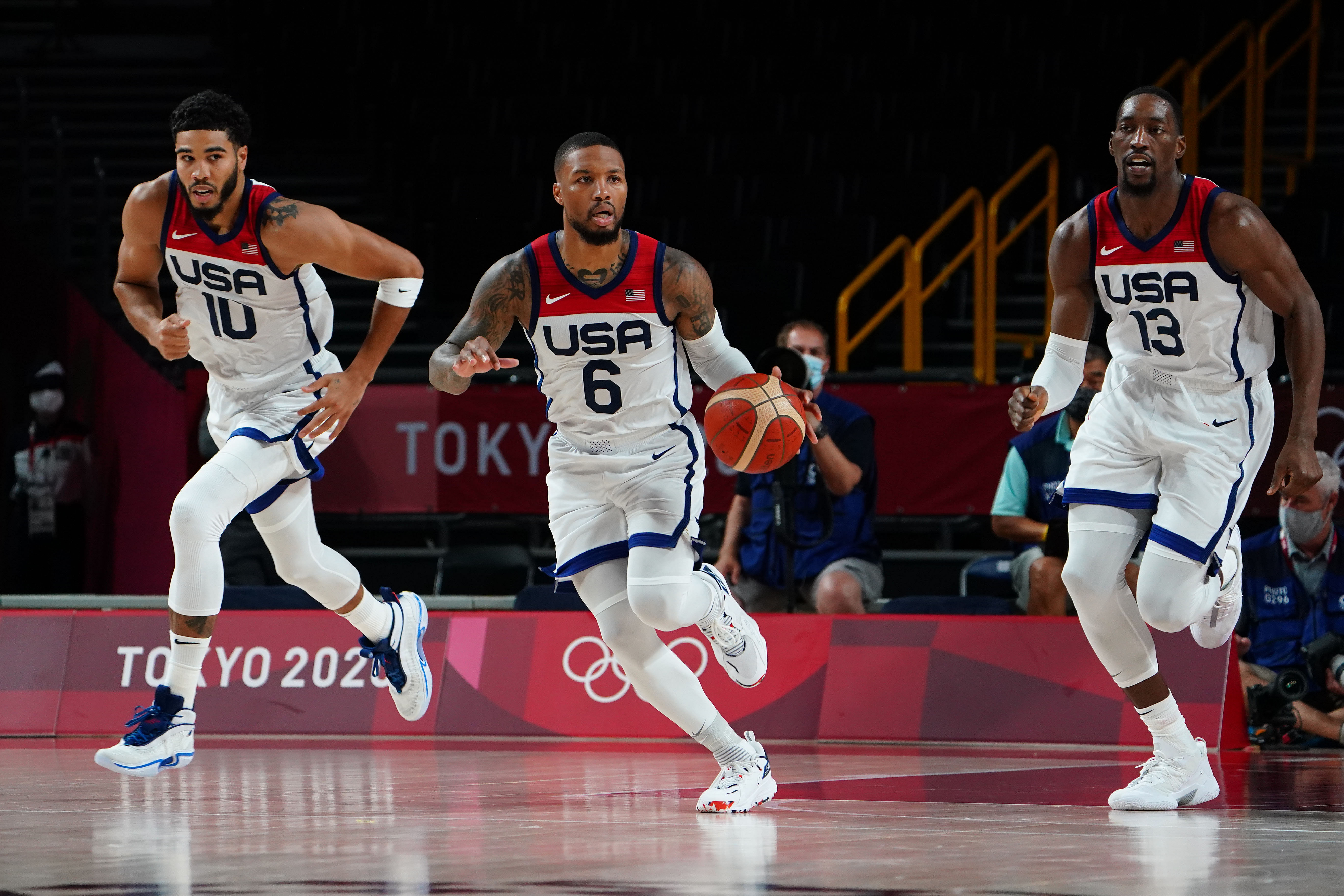 Damian Lillard for USA Basketball Men's Olympic Team (Source: Imagn)