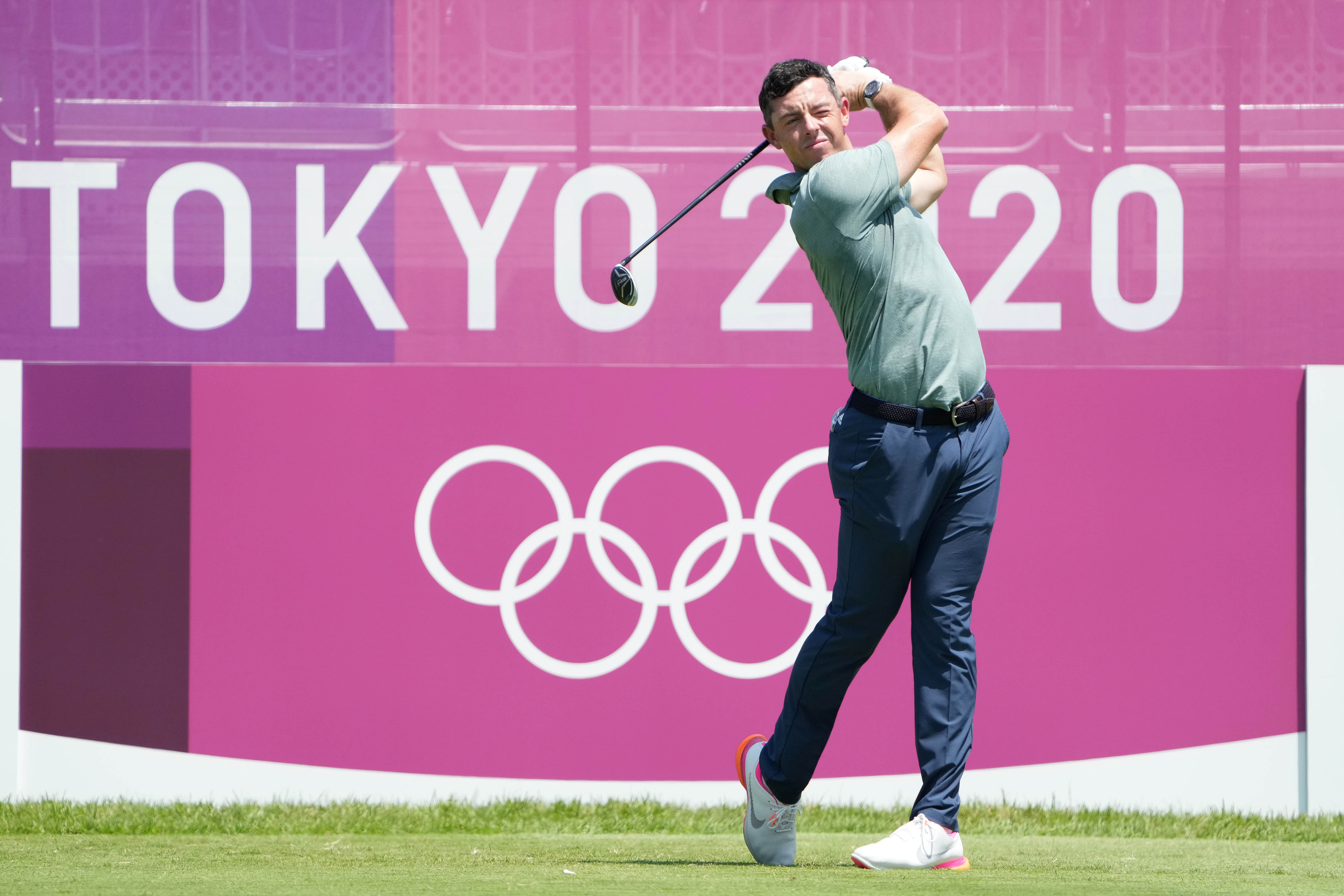 Rory McIlroy at the 2020 Tokyo Olympics (Image via Imagn)