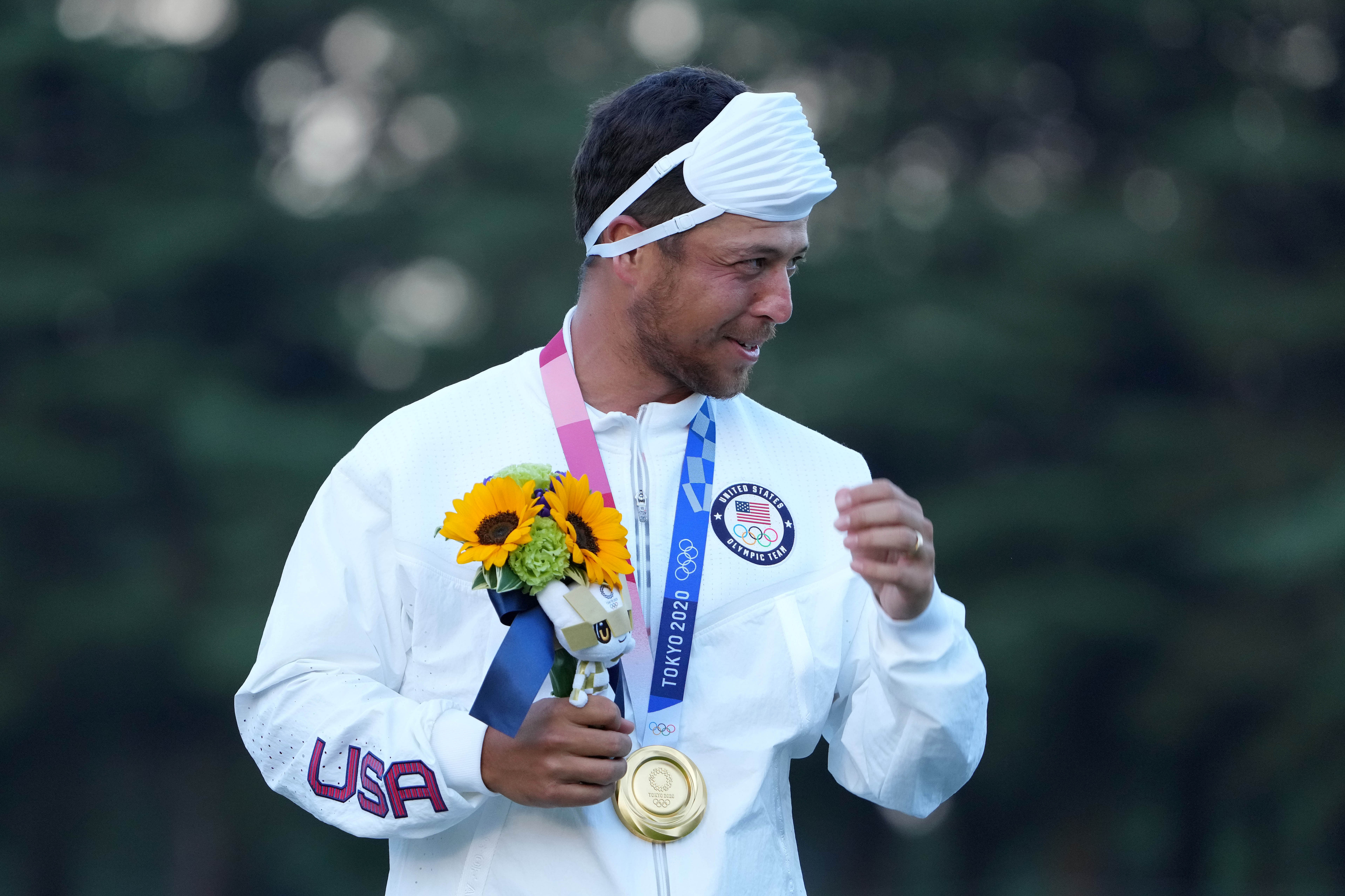 Xander Schauffele won the gold (Imagn)