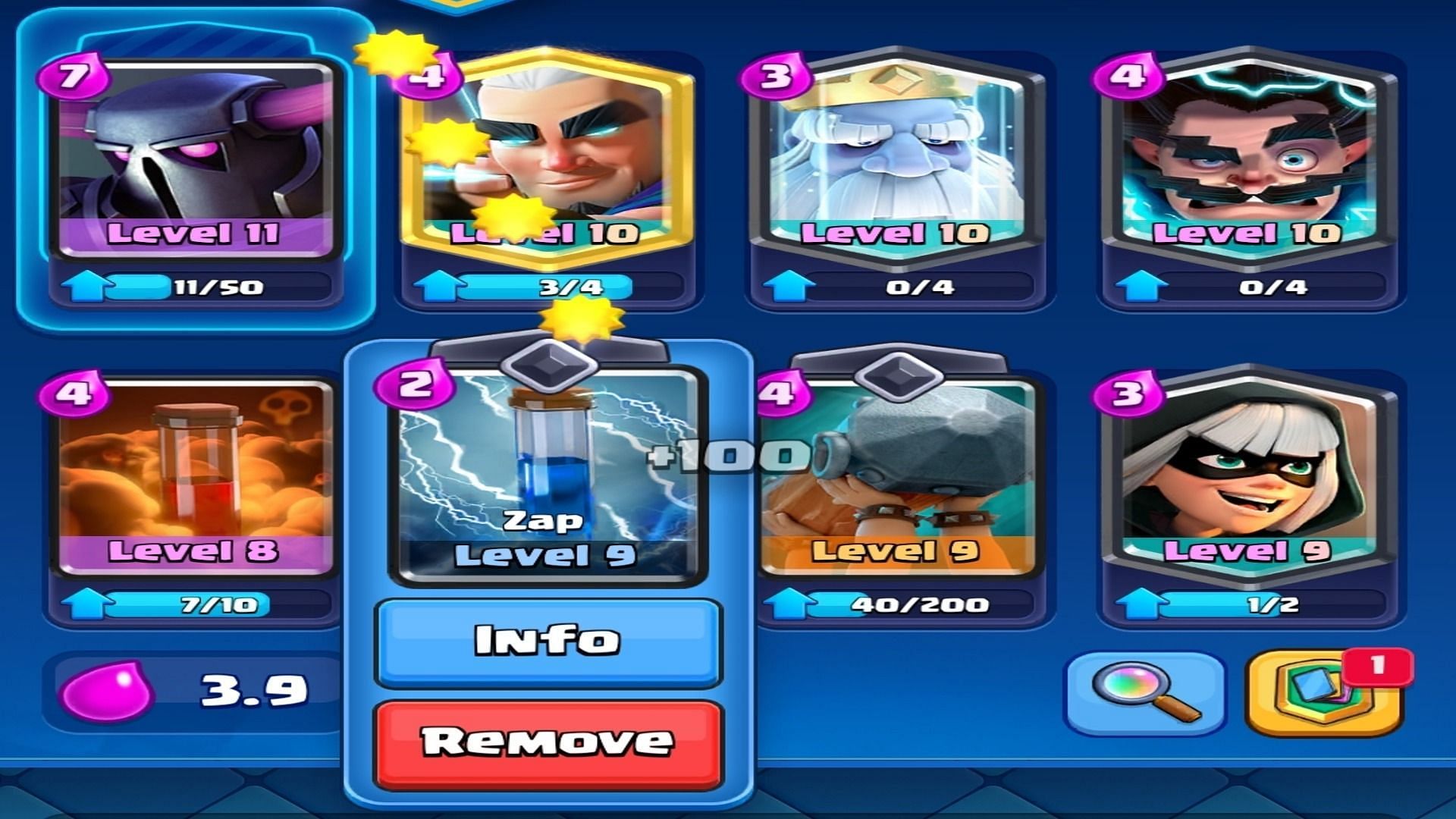 This deck relies on the high attack of PEKKA (Image via Supercell)