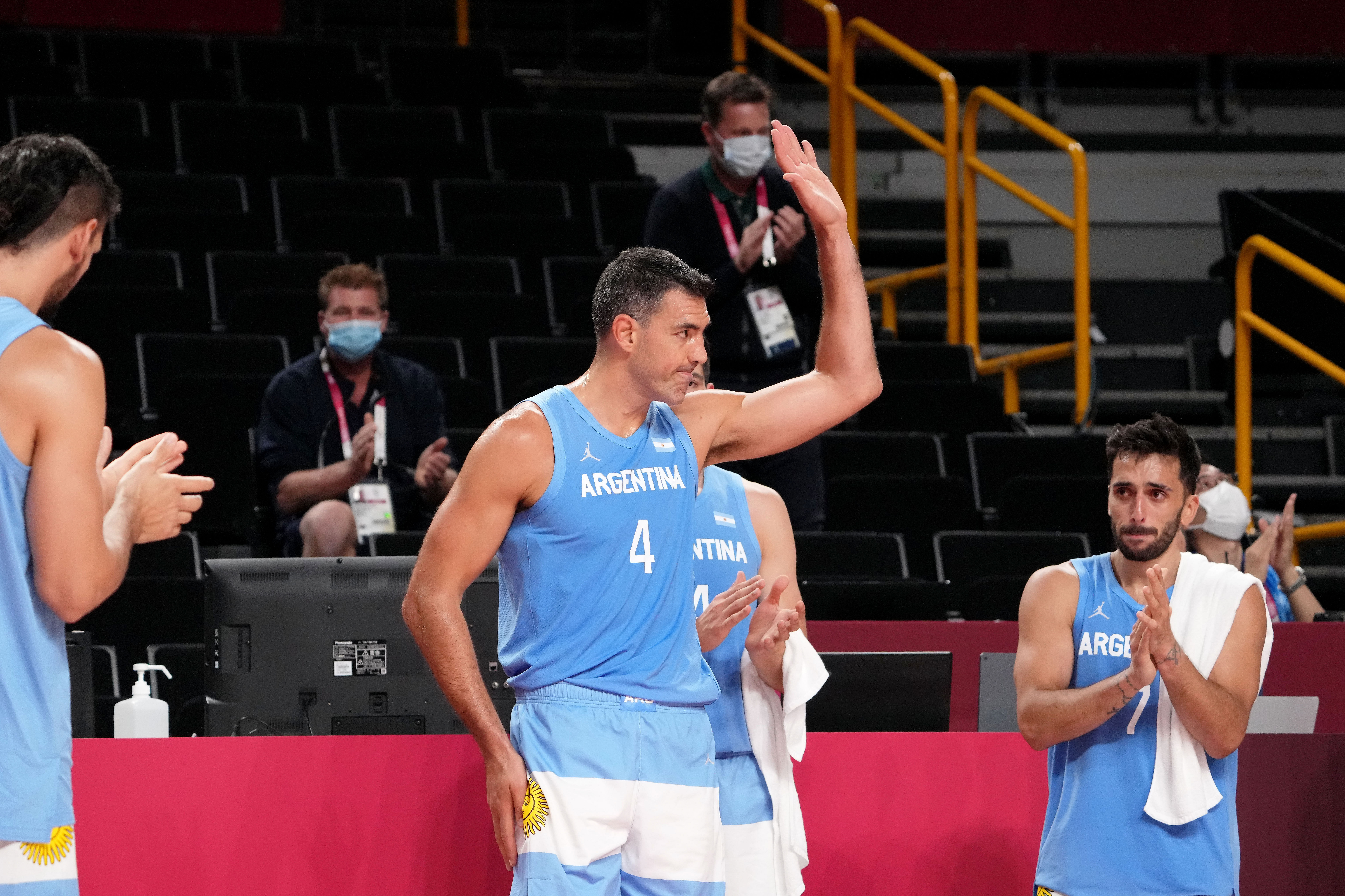 Olympics: Basketball-Men Quarterfinal - AUS-ARG (Source: Imagn)