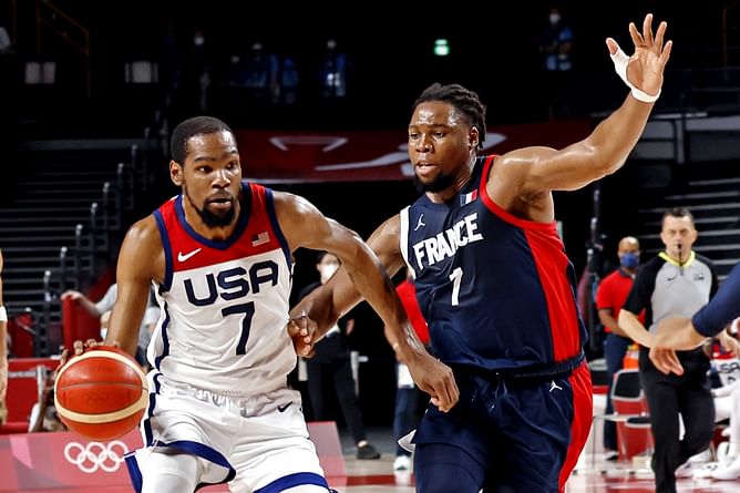 Kevin Durant impressed with fan's SKI Mask tattoo of the Team USA star: "That's crazy"