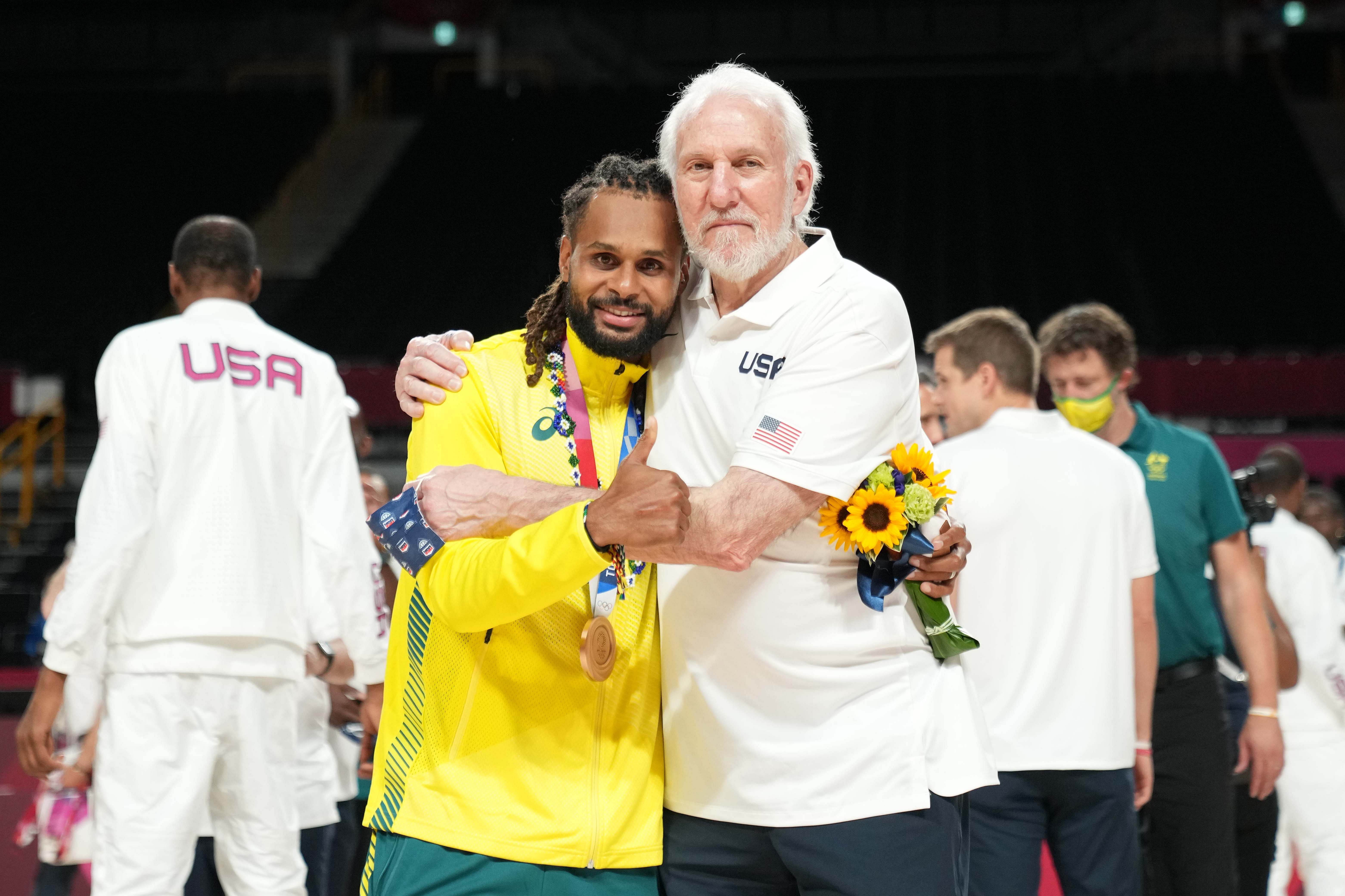 Olympics: Basketball-Men Finals - Bronze Medal Match