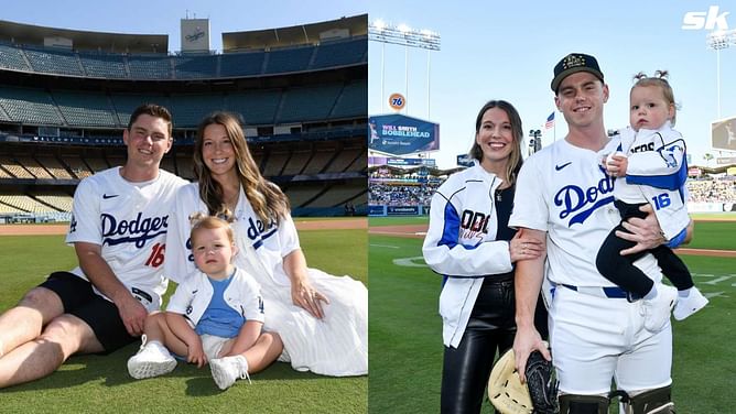 PHOTO: Will Smith's wife Cara shares adorable moment of daughter Char's first fist bump from Dodgers' Gavin Lux