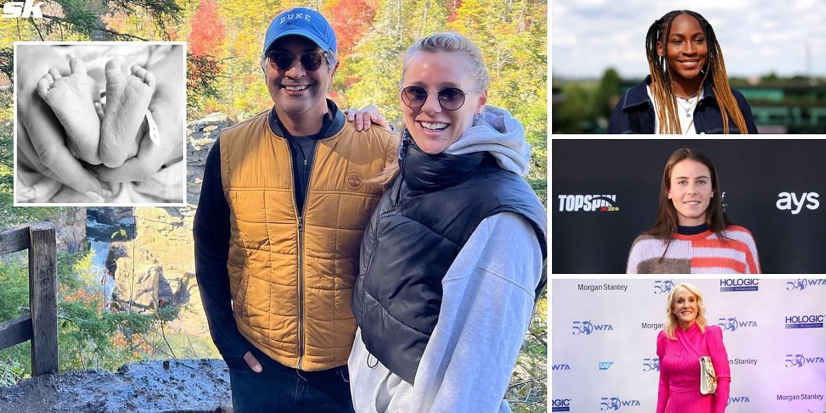 Alison Riske-Amritraj and Stephen Amritraj become parents (Source: Instagram/Alison Riske-Amritraj, GETTY)