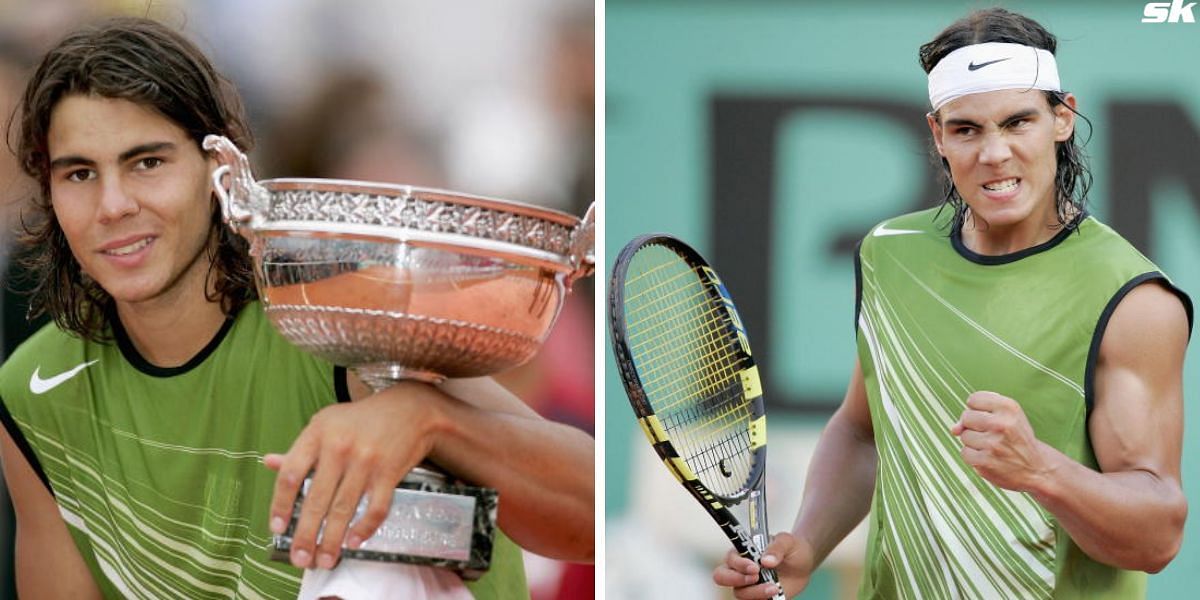 Rafael Nadal at French Open 2005 [Image Source: Getty Images]