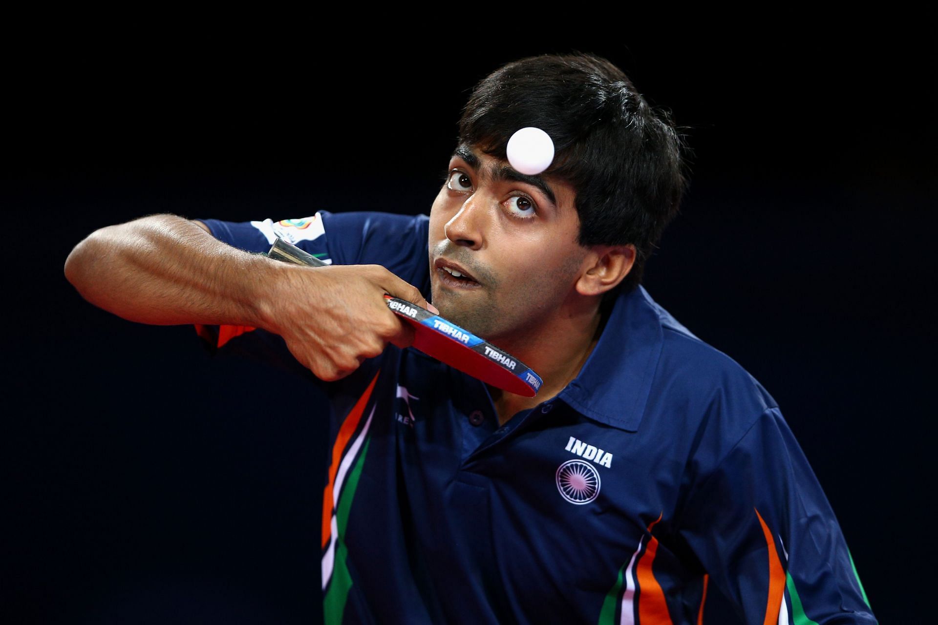 31-year-old Harmeet Desai is India's highest ranked men's singles table tennis player in the world. (Image via getty)