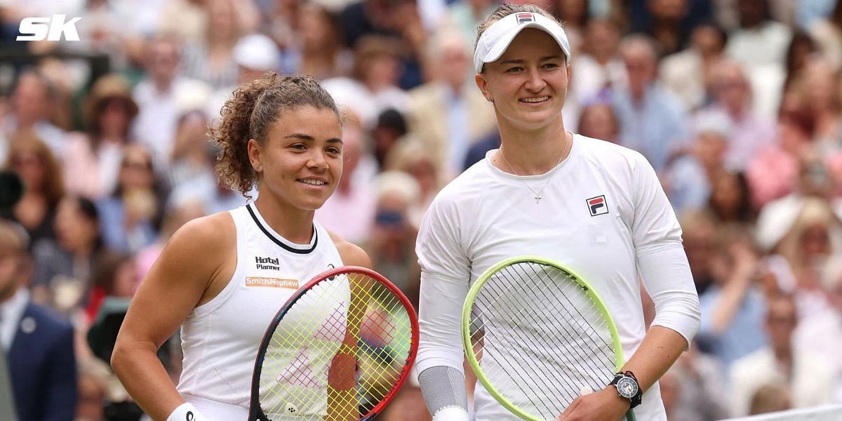 Barbora Krejcikova and Jasmine Paolini played out an interesting final at Wimbledon 2024 (Source: Getty)