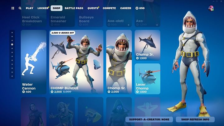 How to get the Chomp Sr. skin in Fortnite