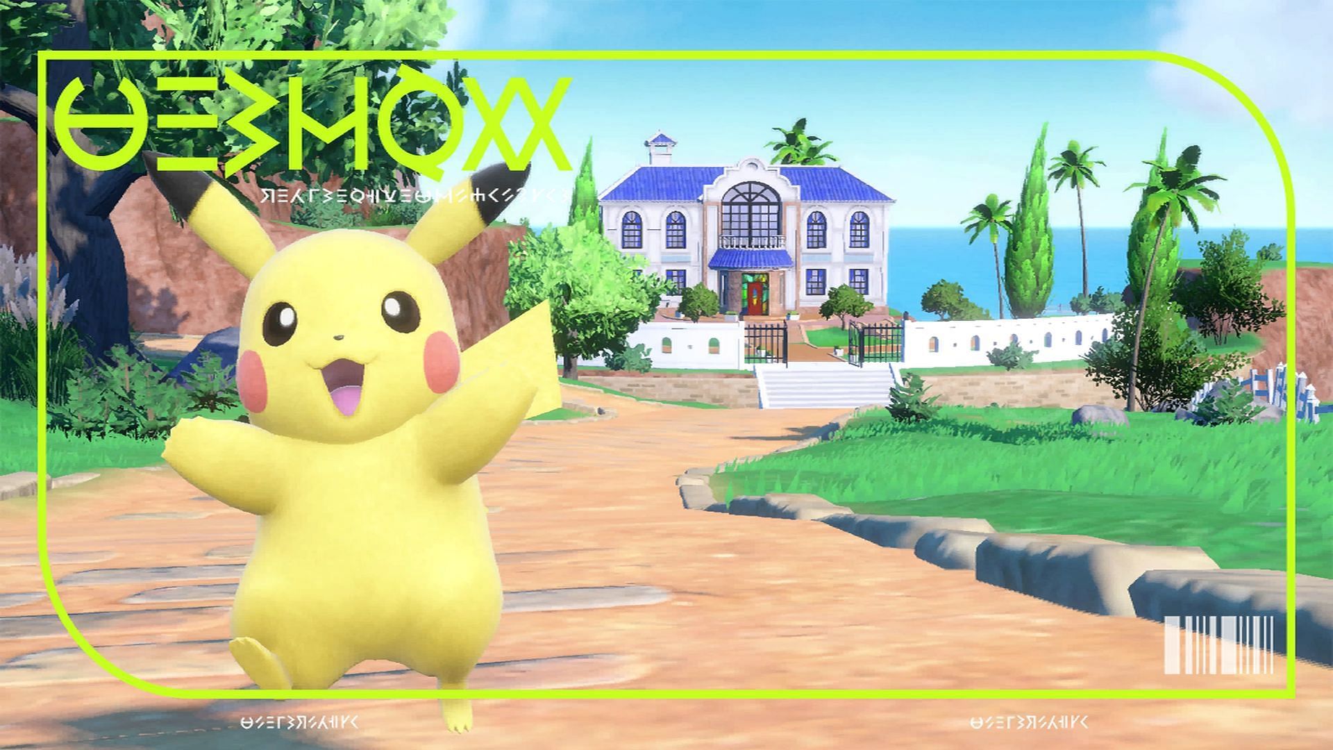 Pikachu as it appears in Pokemon Scarlet and Violet&#039;s Pokedex (Image via The Pokemon Company)