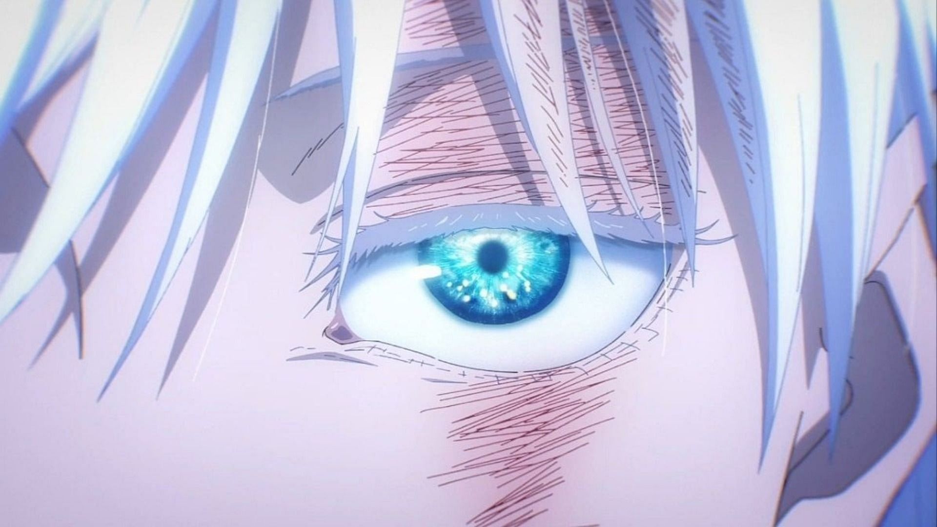 Gojo Satoru&#039;s Six Eyes (Image via MAPPA)