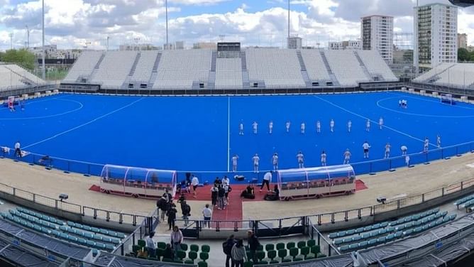 Which venue from Paris 1924 will be reused to host hockey at the Paris Olympics 2024?