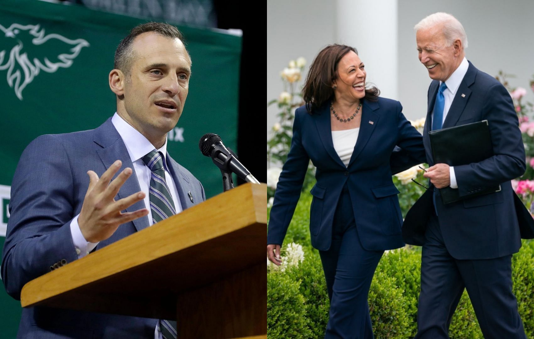 Doug Gottlieb, Joe Biden and Kamala Harris