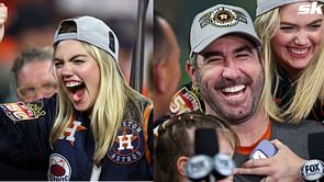 In Photo: Justin Verlander's wife Kate Upton channels old Hollywood vibe in golden off-shoulder dress and retro hairstyle for latest photoshoot