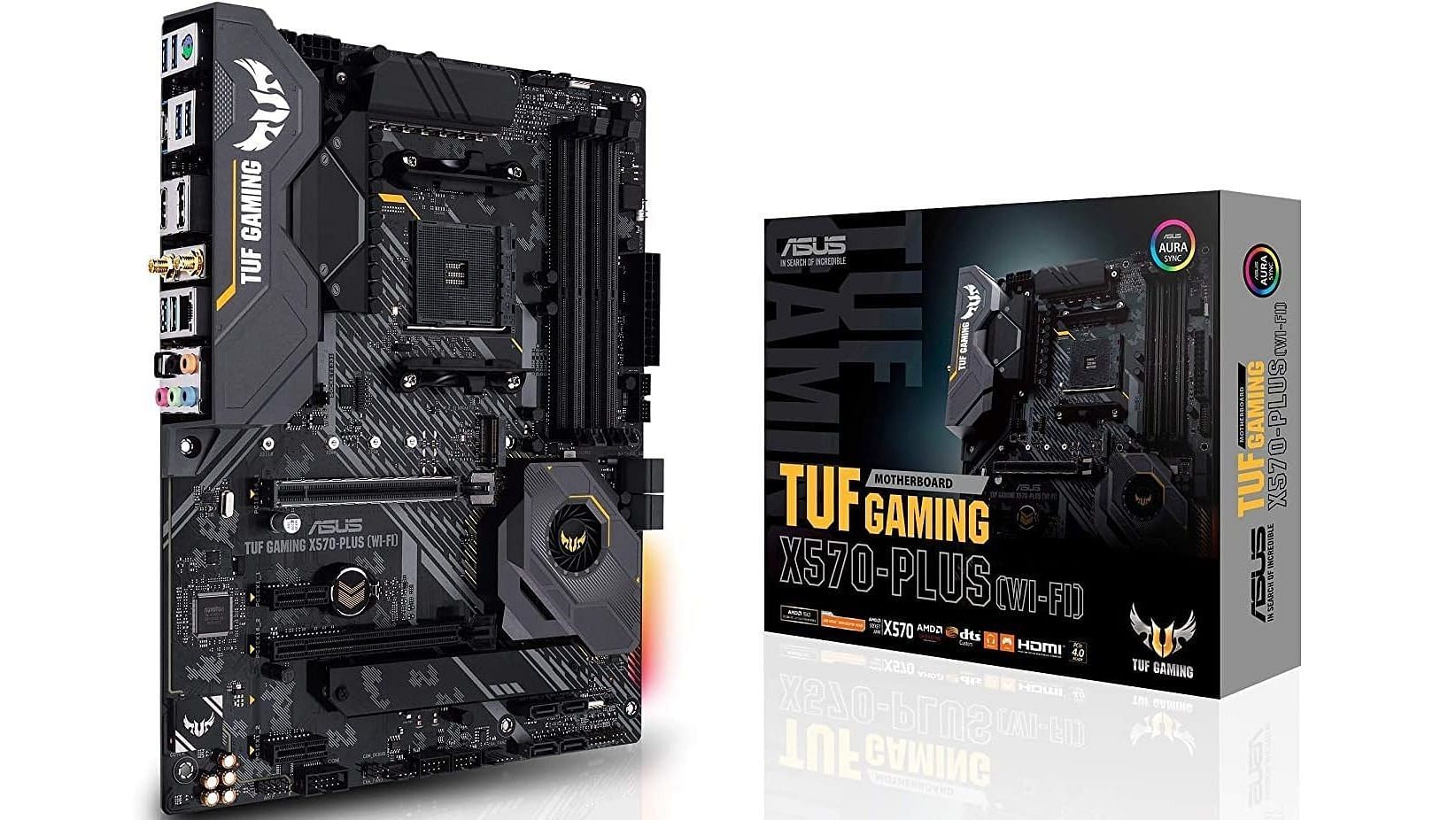 ASUS AM4 TUF Gaming X570-Plus motherboard (Image via ASUS)