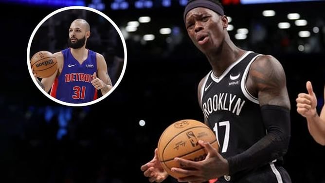 WATCH: Players have to be separated as Dennis Schroder and Evan Fournier scuffle in Germany vs France game