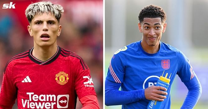 Alejandro Garnacho and Jude Bellingham react on social media as Manchester United man stars in Euro 2024 clash