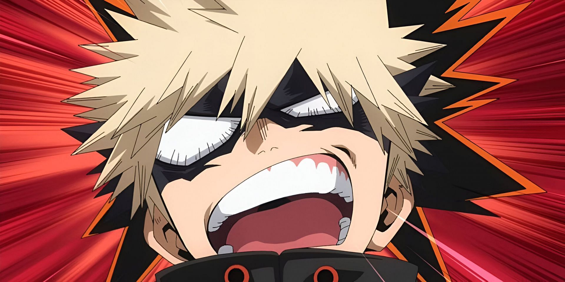 Katsuki Bakugo as seen in the My Hero Academia anime (Image via BONES)