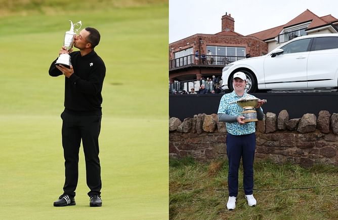 Xander Schauffele says his Open Championship celebration won’t challenge Bob MacIntyre’s Scottish Open party