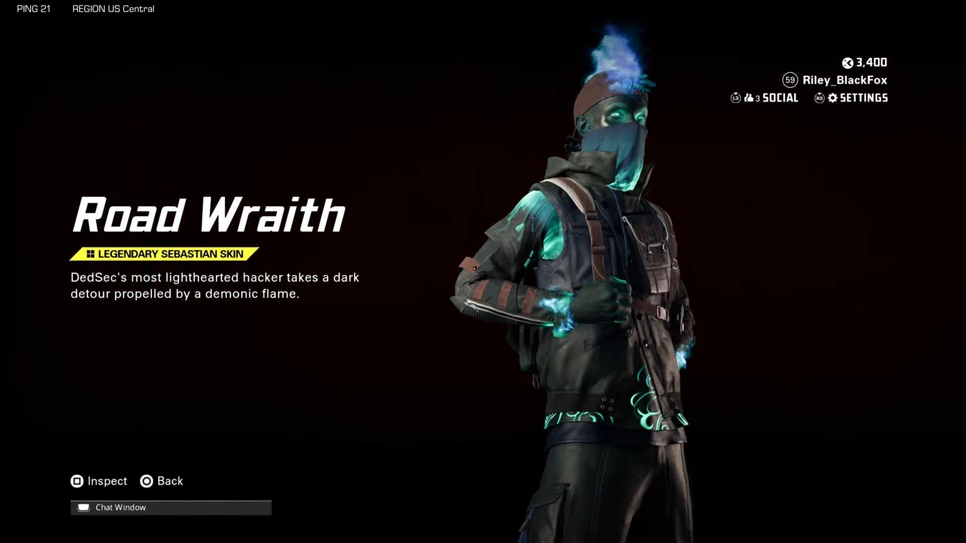 Road Wraith Legendary Sebastian skin in XDefiant (Image via Ubisoft)