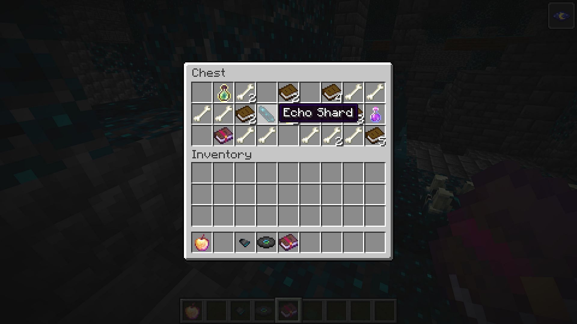 Keep organizing inventory (Image via Mojang Studios)