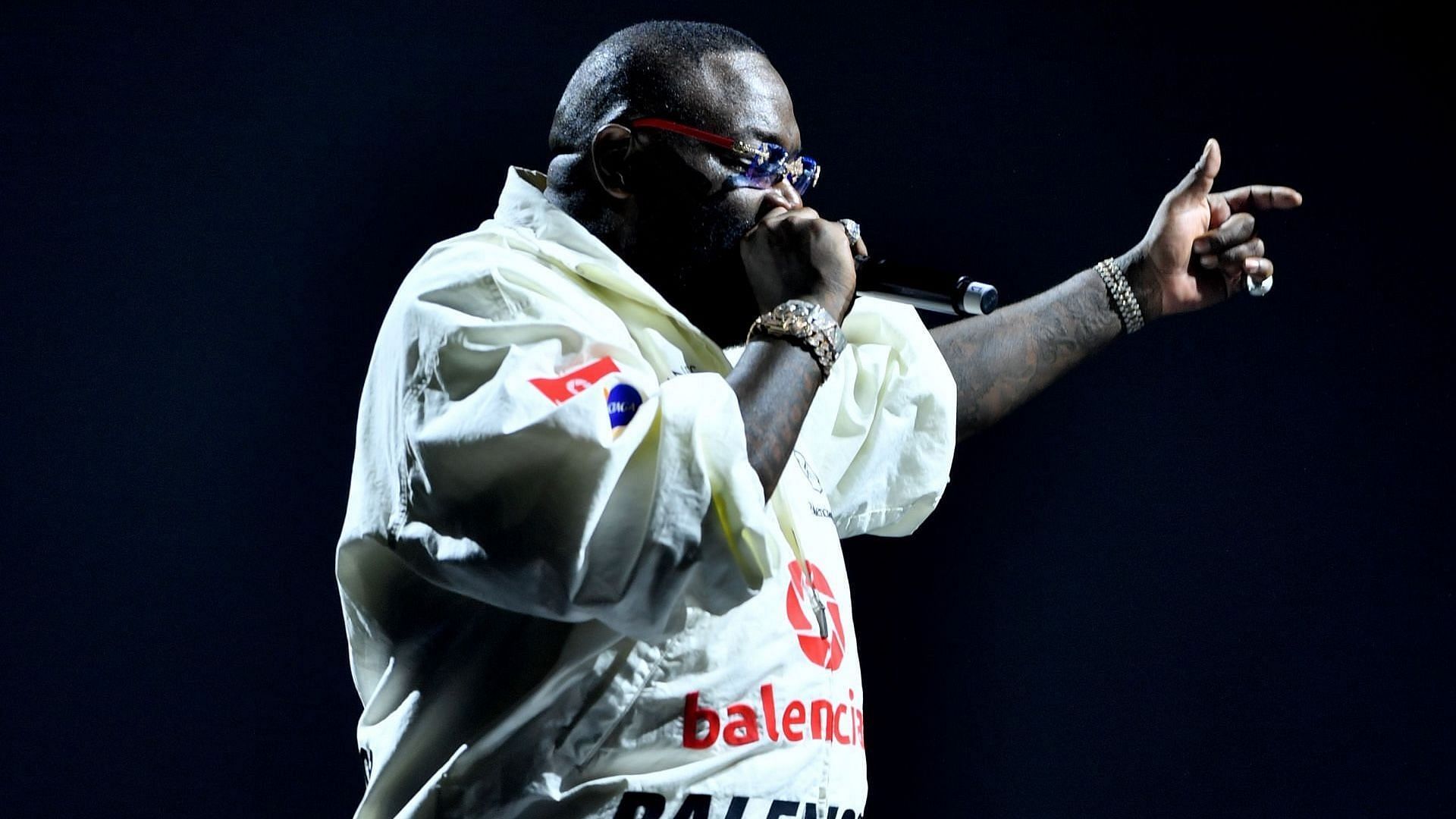 Rick Ross performs for day two of the Blavity House Party Music Festival at Municipal Auditorium on June 15, 2024 in Nashville, Tennessee. (Photo by Jason Davis/Getty Images for Blavity