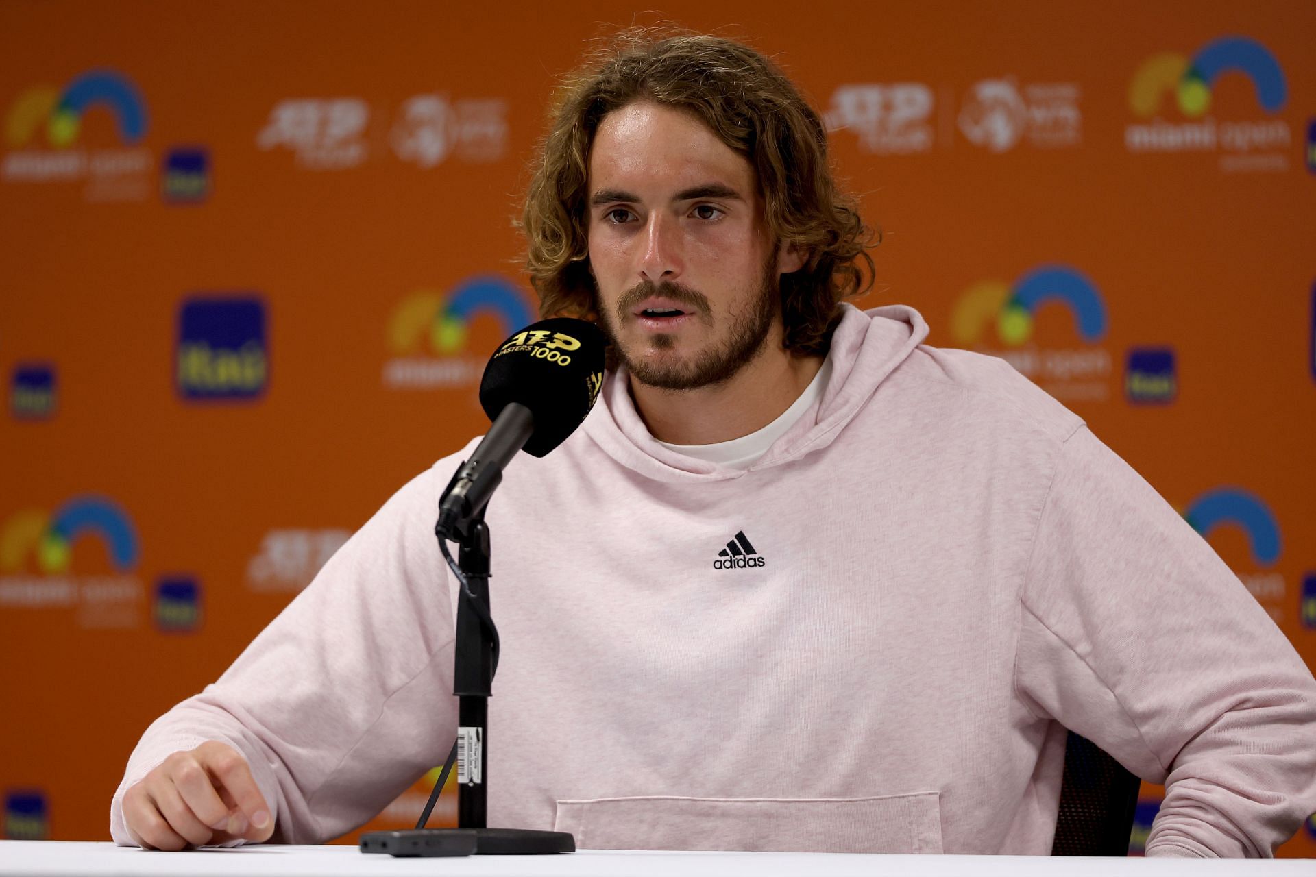 Stefanos Tsitsipas at the 2022 Miami Open