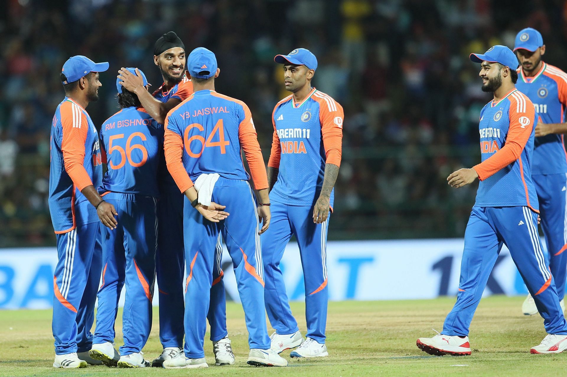 Team India in Sri Lanka. (Credits: BCCI Twitter)