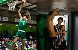 Rising star Oscar Wembanyama shines at NBA Academy Games as a dynamic defender with potential for high-level D1 play