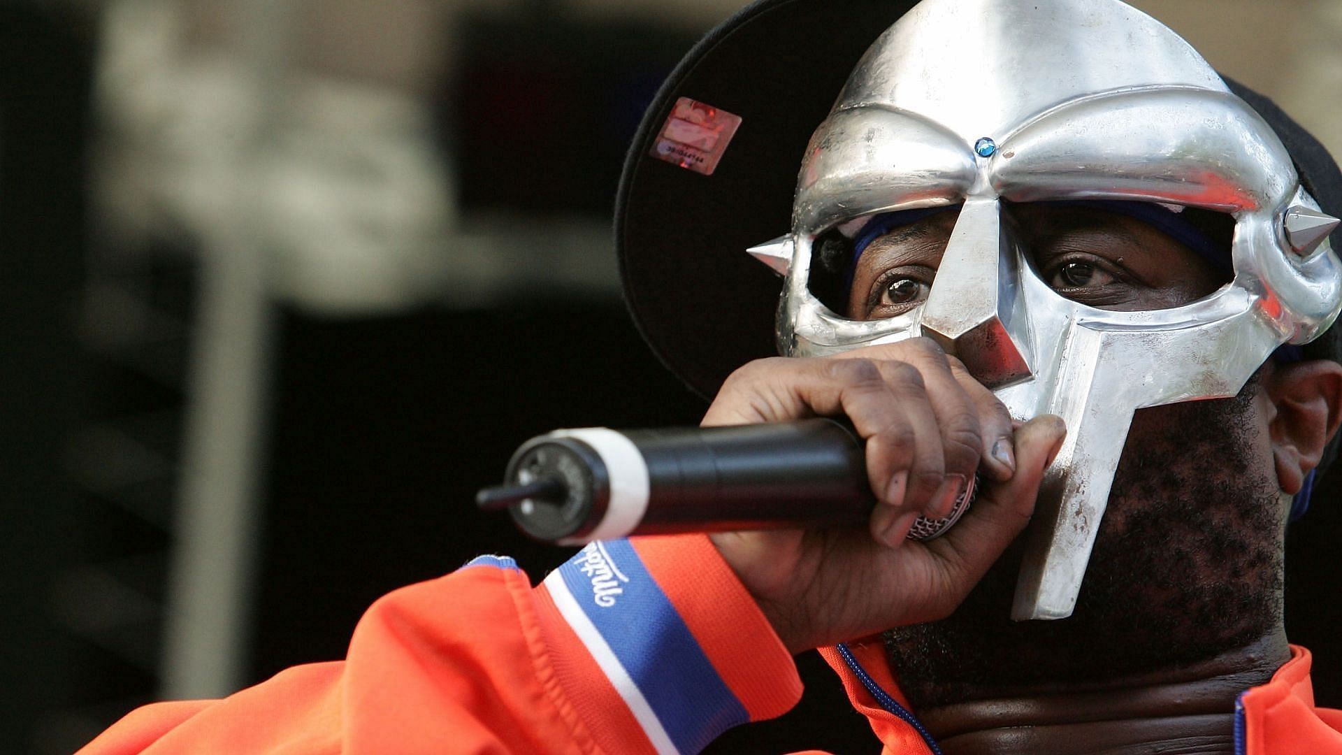 Rapper MF DOOM performs at a benefit concert for the Rhino Foundation at Central Park&#039;s Rumsey Playfield on June 28, 2005, in New York City. (Photo by Peter Kramer/Getty Images)