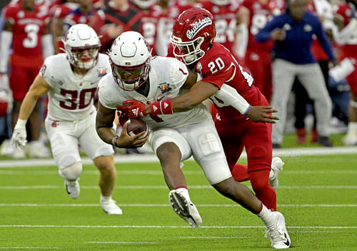 QB Cameron Ward, shown here with Washington State, is a key to Miami's progress in the ACC (Image Credit: IMAGN)