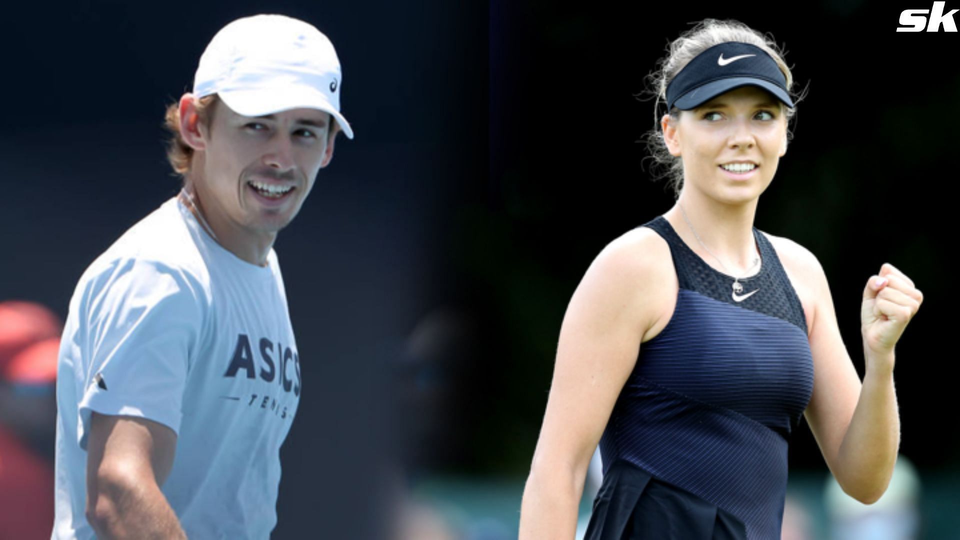 Alex de Minaur and Katie Boulter (Picture: Getty)