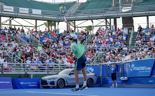 Opelka at the Delray Beach Open (Credits: Getty)