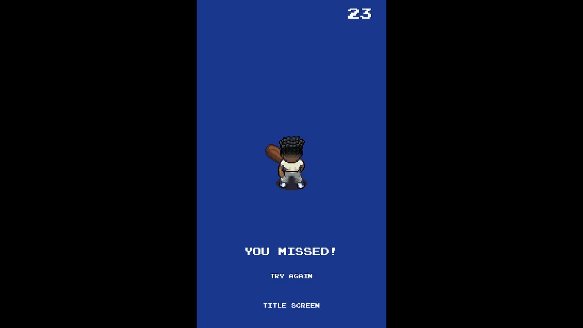 A screenshot of Richie Branson&#039;s new 8-bit Arcade video game inspired by the music video for Kendrick Lamar&#039;s No.1 diss track &#039;Not Like Us&#039; (Image via notlikeusgame.com)