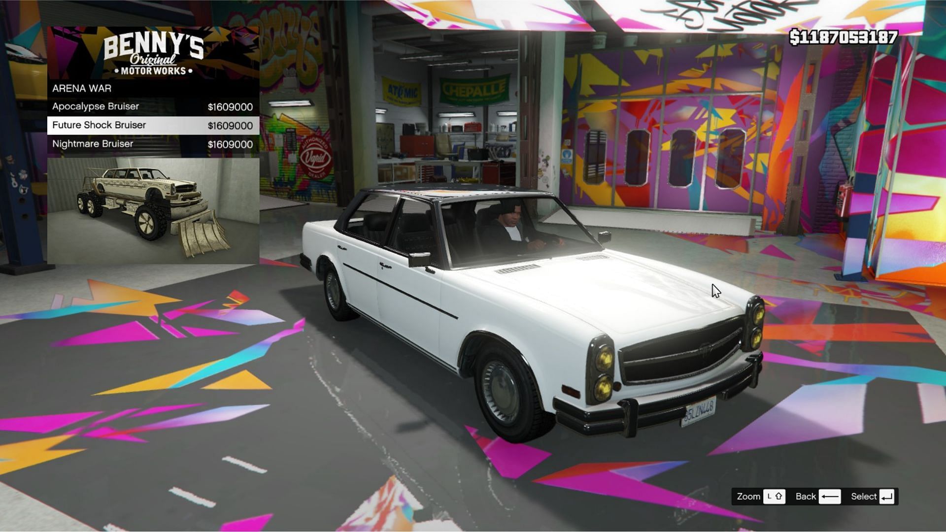 Benny’s workshop in Los Santos (Image via I'm Not MentaL)