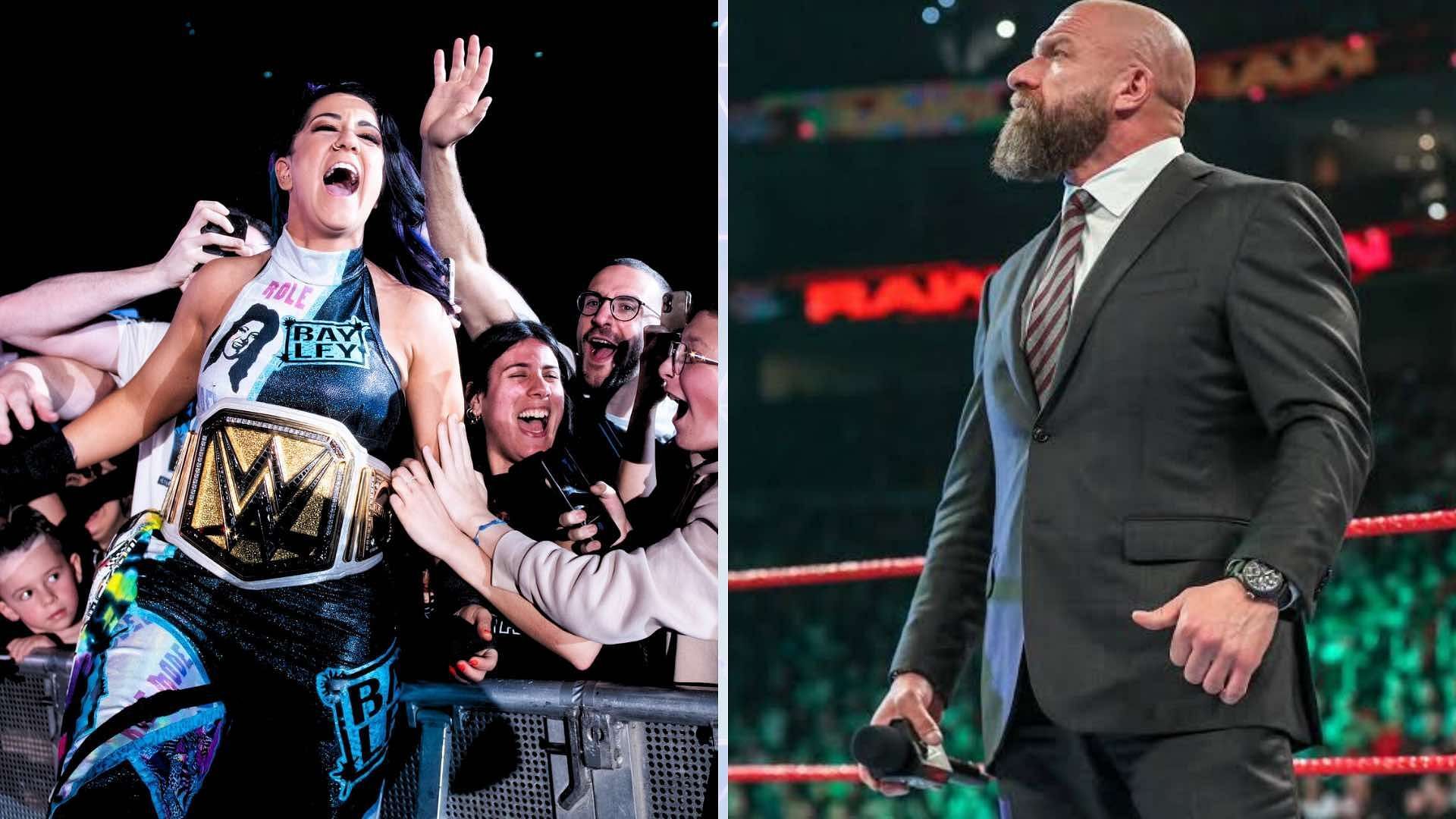 Triple H and WWE must make Bayley important as world champion [Credit: Bayley on X, WWE.com]